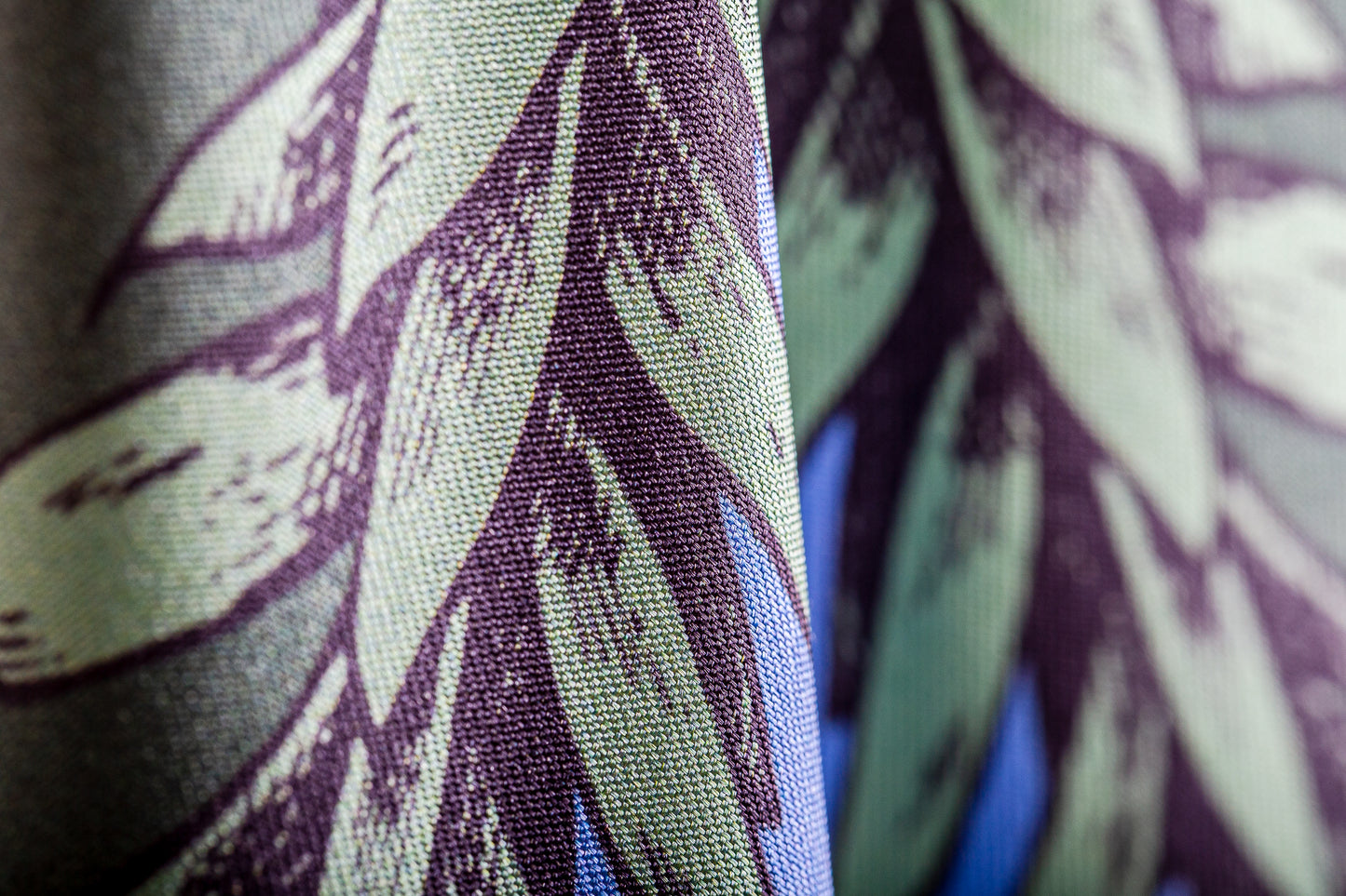Green Hummingbird Art Deco Scarf