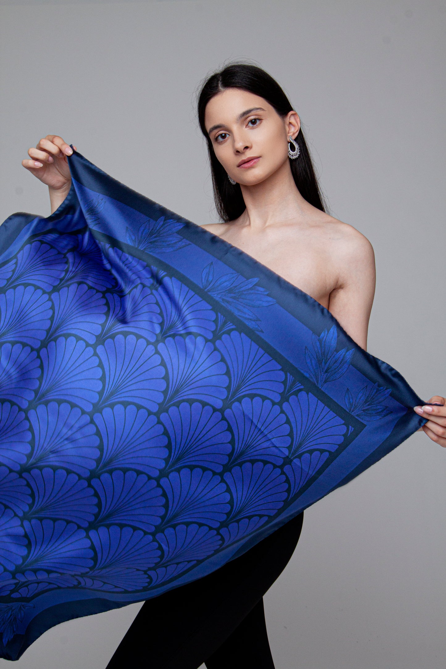 Recherché Cobalt Blue Scarf