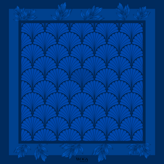 Recherché Cobalt Blue Scarf